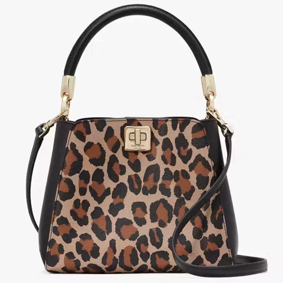 kate spade Handbags - Kate Spade Phoebe Small Spotted Leopard Top Handle Satchel nwt in packaging